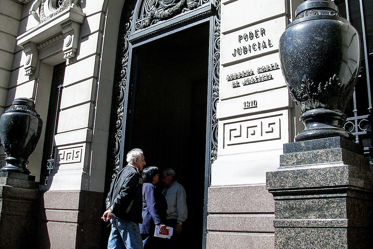 Fachada de la Suprema Corte de Justicia