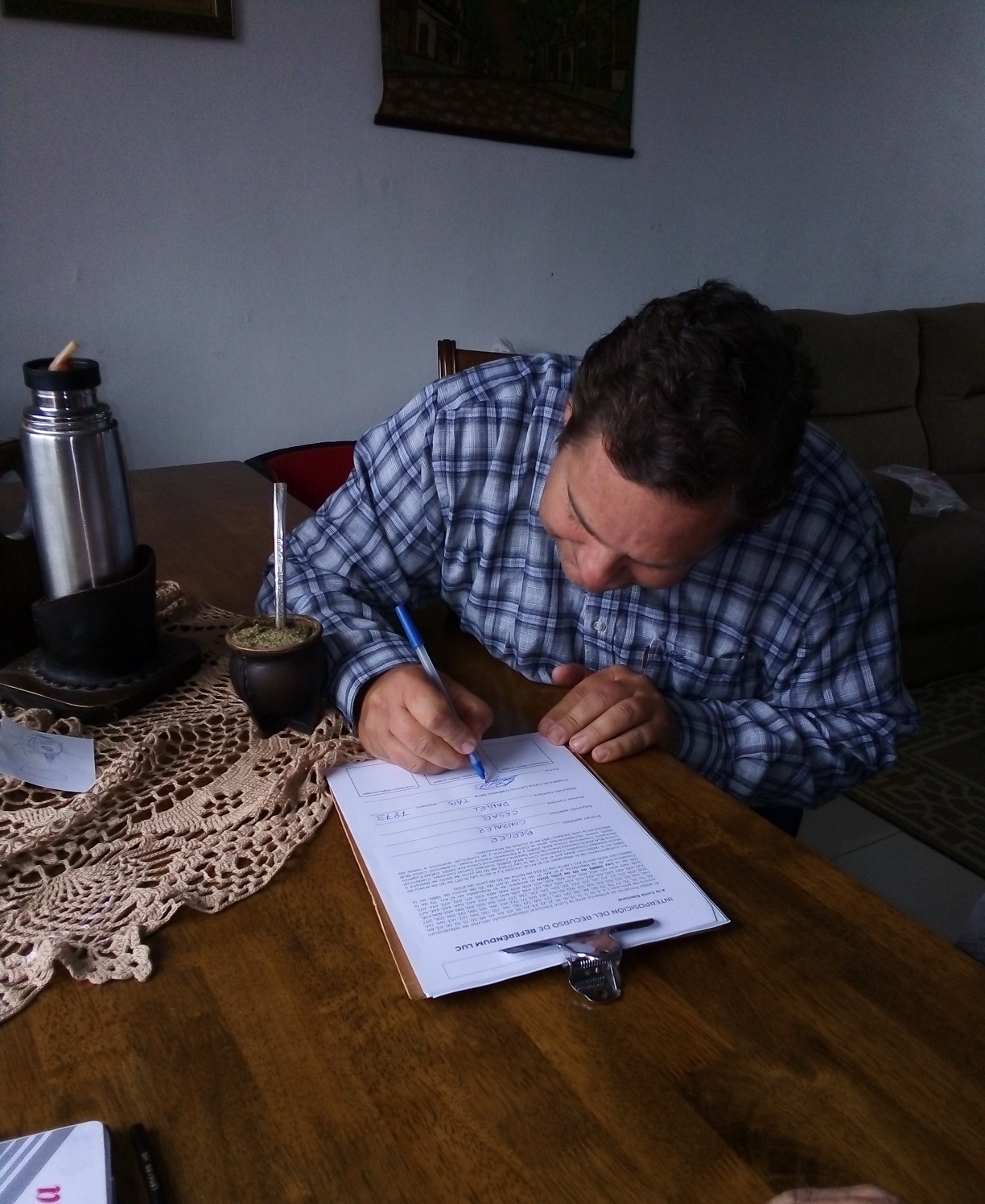 Daniel Berger dirigente del Partido Nacional