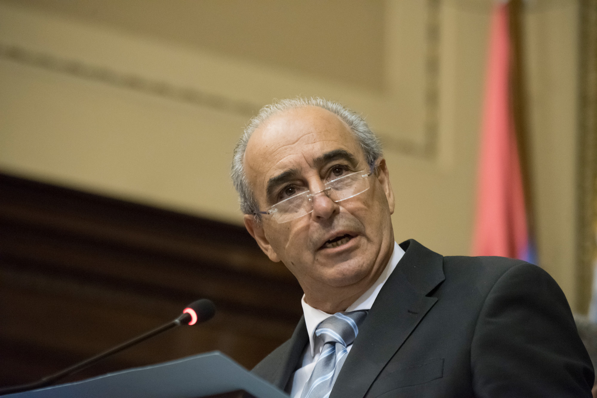 Presidente de la Cámara de Diputados Alfredo Fratti