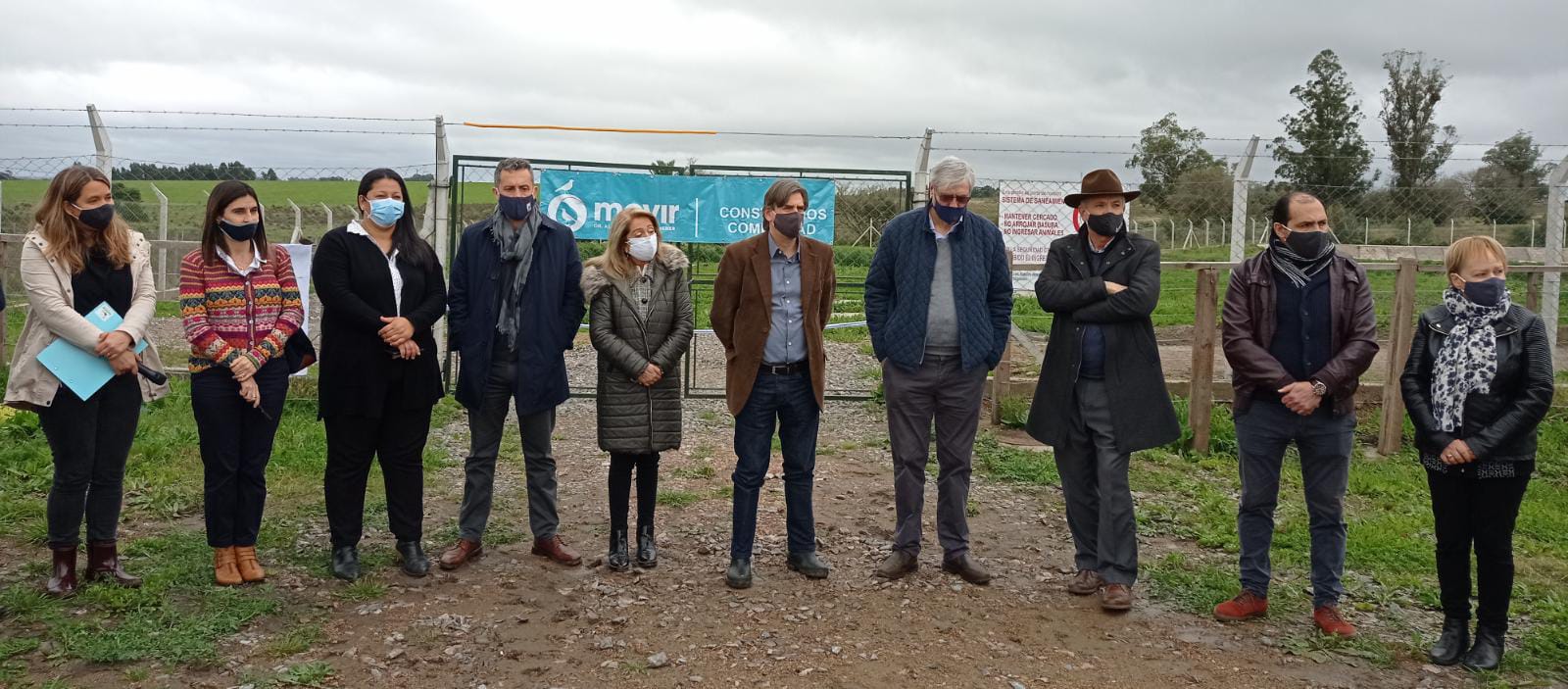 Inauguración en Solís de Mataojo, departamento de Lavalleja