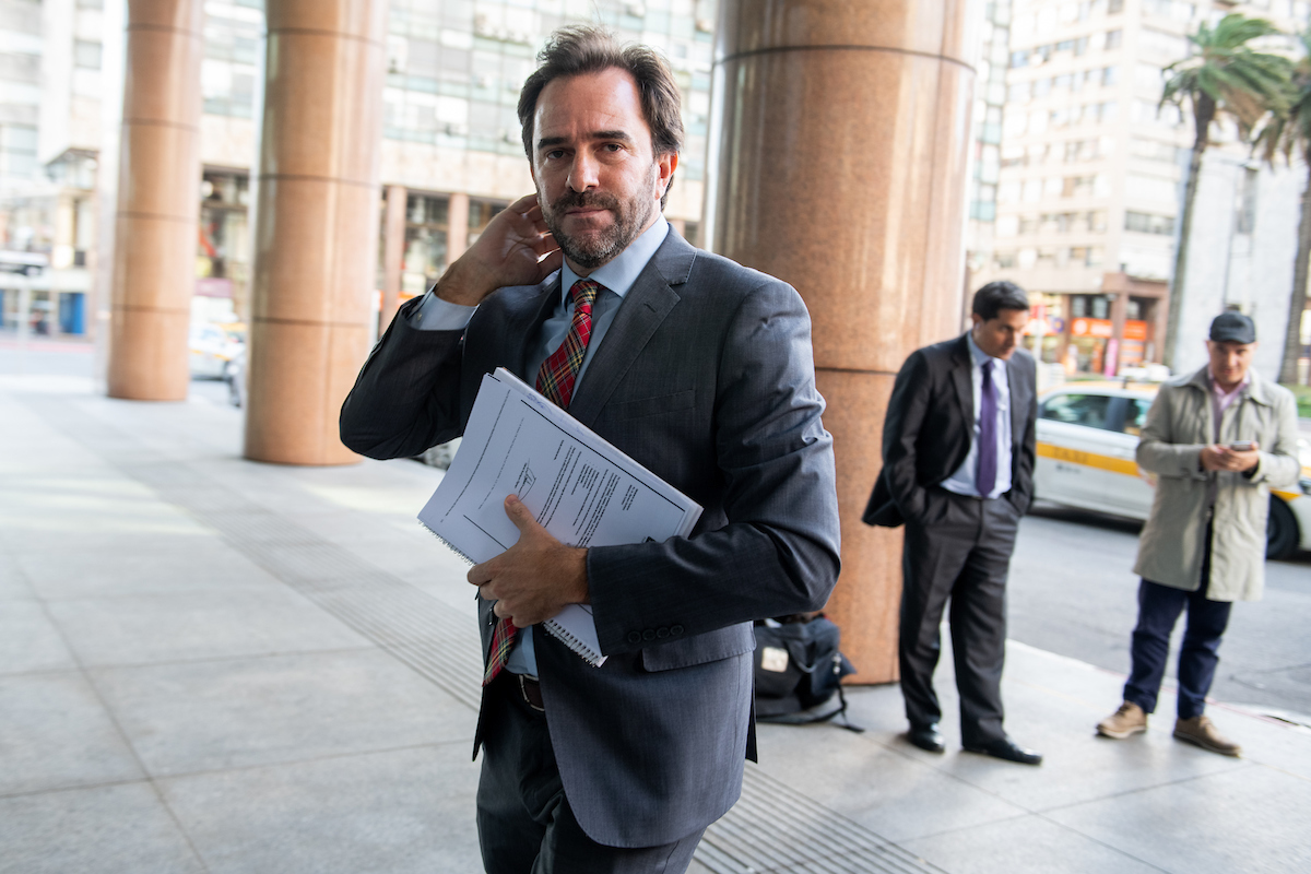 Germán Cardoso en la Torre Ejecutiva.