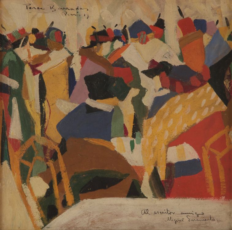 Rafael Barradas en Barcelona, 1913. 