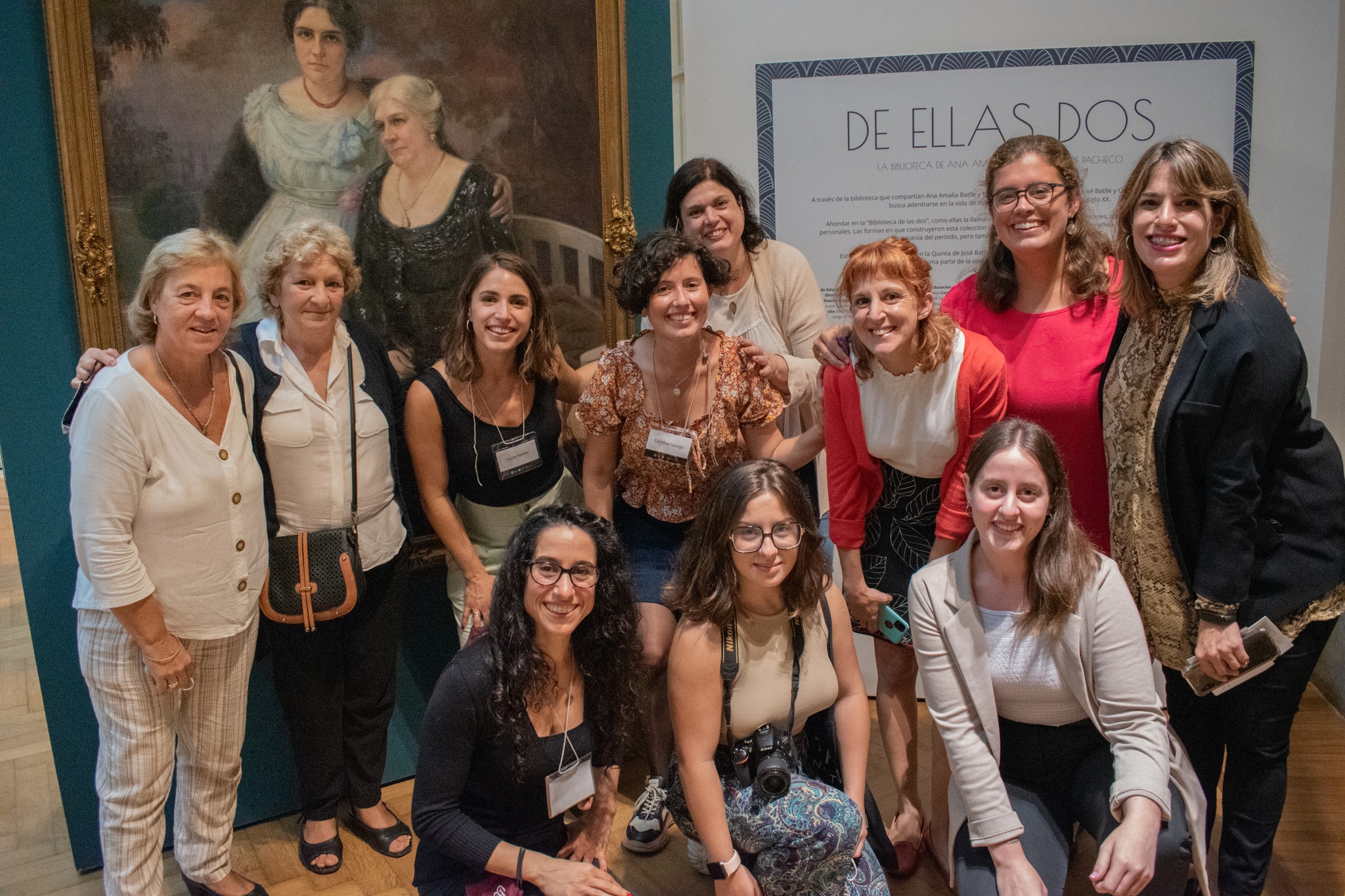 Equipo de historiadoras e investigadoras del Museo Histórico Nacional