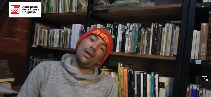 Con Cristian Techera en el SUNCA