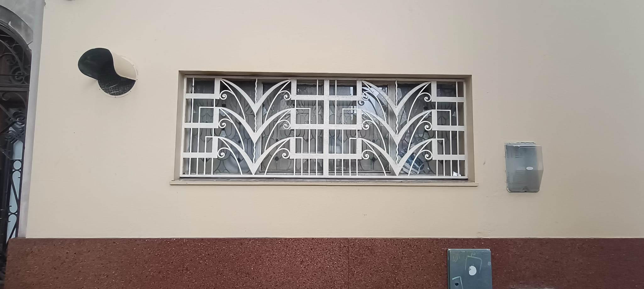 Detalle Art Deco de la sede del SUNCA
