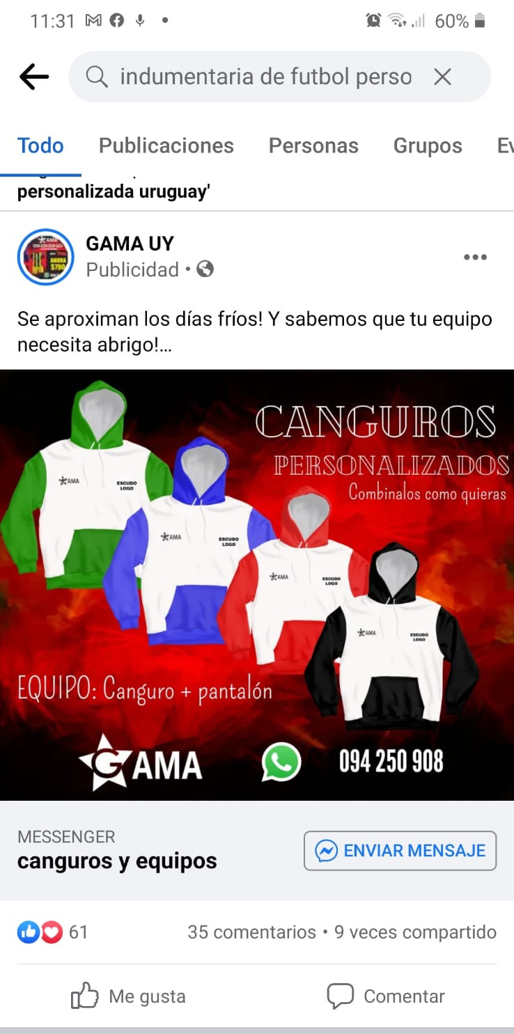 Facebook del engaño