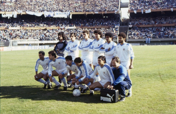 Alineación del 9 de Julio 1987 