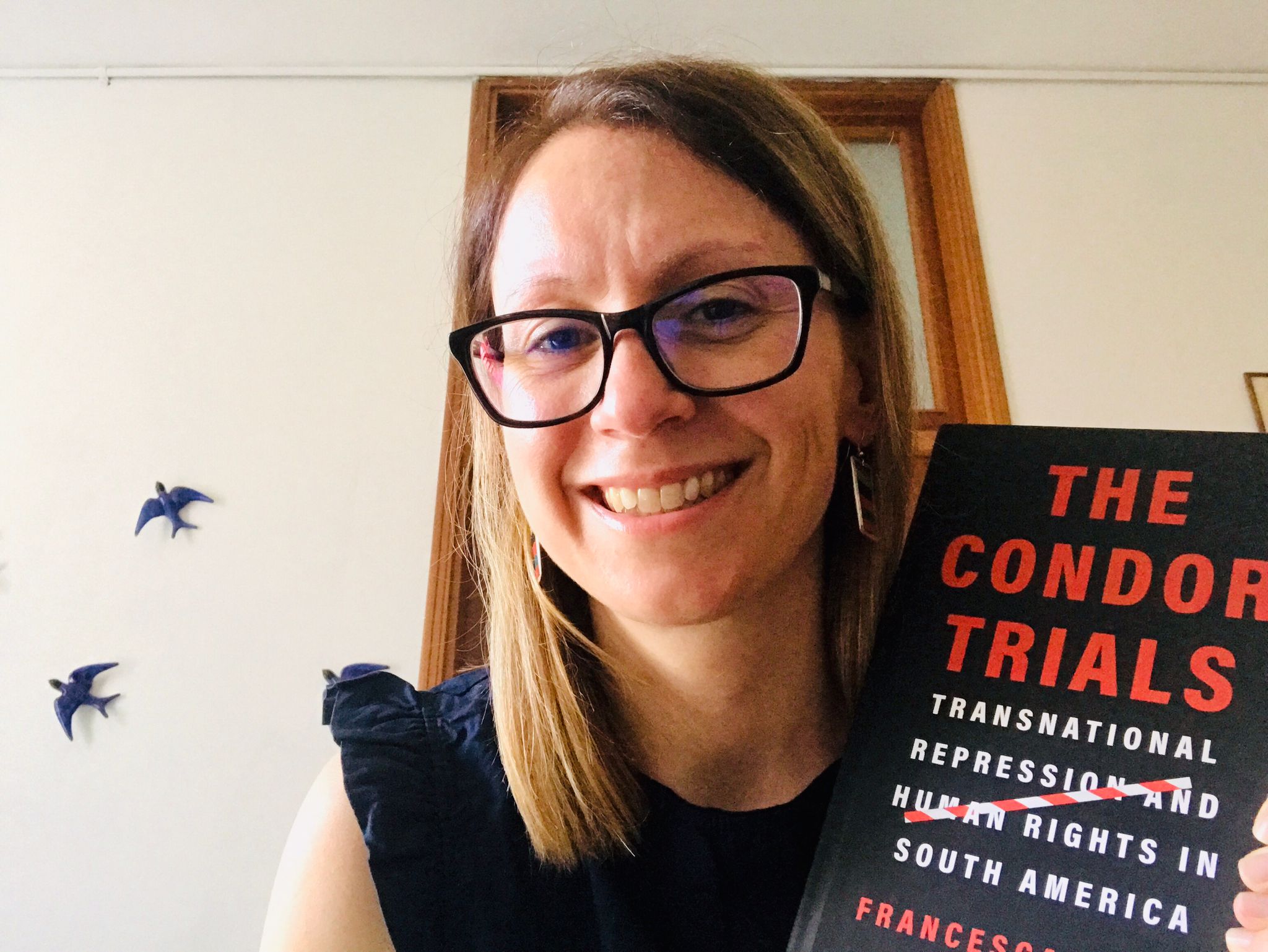 Francesca Lessa y su nuevo libro