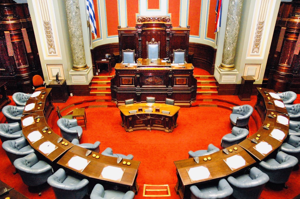 Foto Sesión del senado 