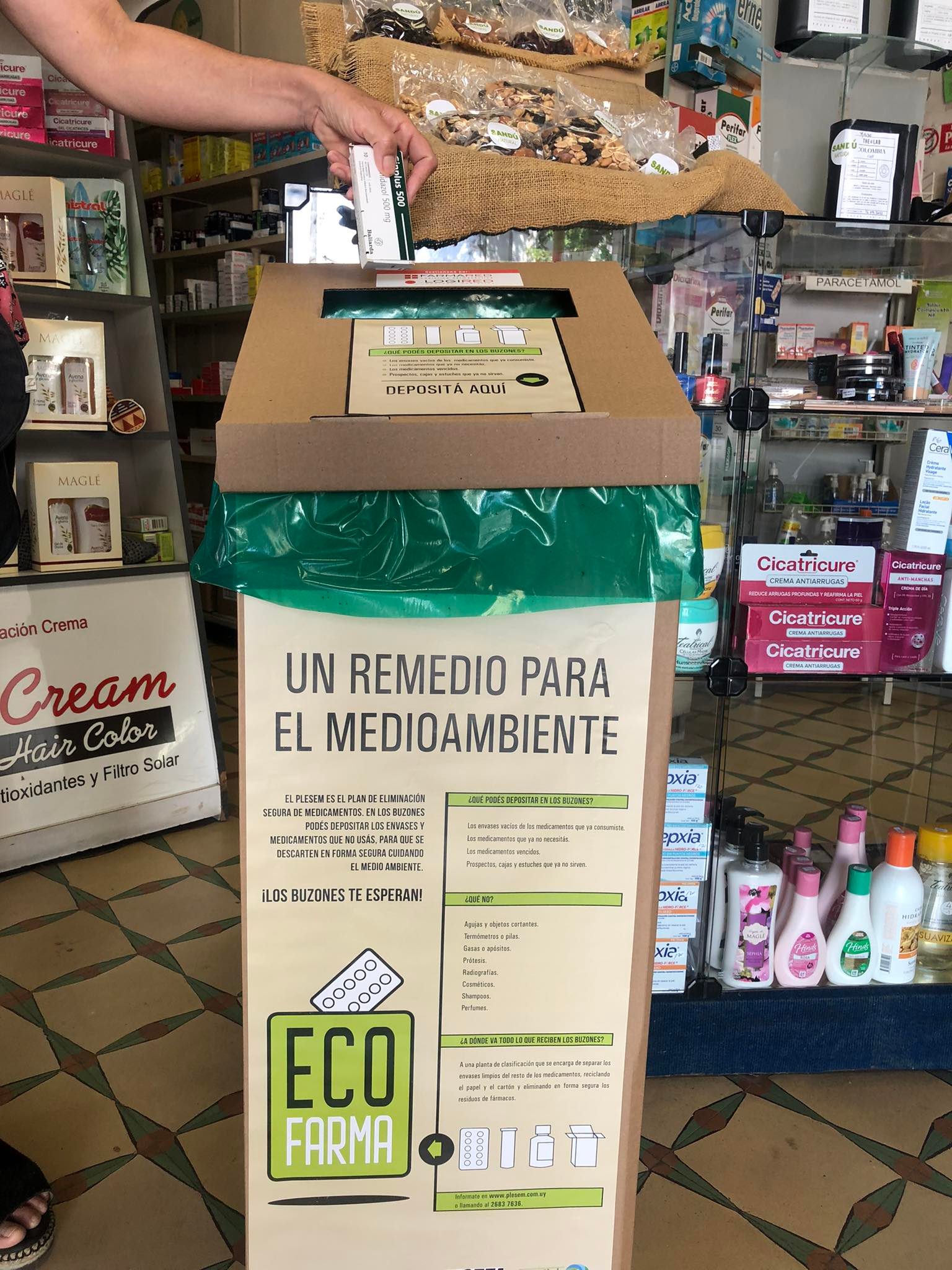 Buzonera de medicamentos