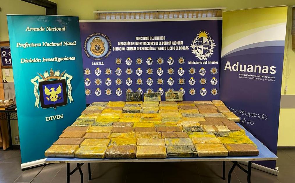 Incautación de drogas