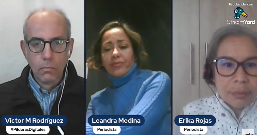 Captura de pantalla entrevista Historias Cruzadas