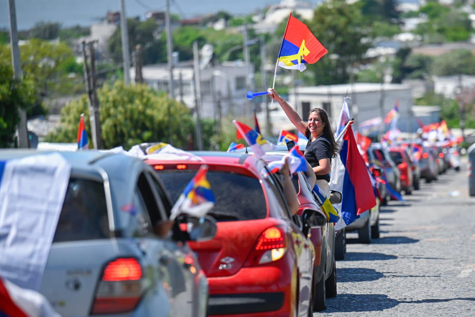 Caravana de militantes