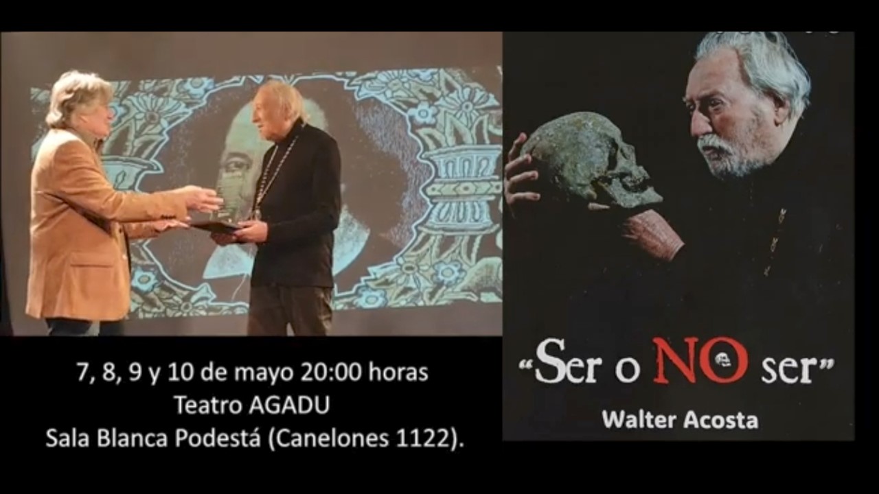 Invitación obra Ser o NO ser