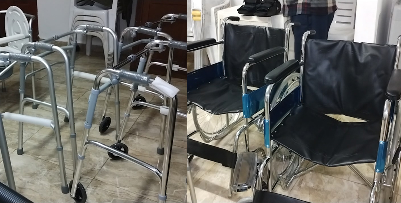 Elementos ortopédicos entregados en Artigas.