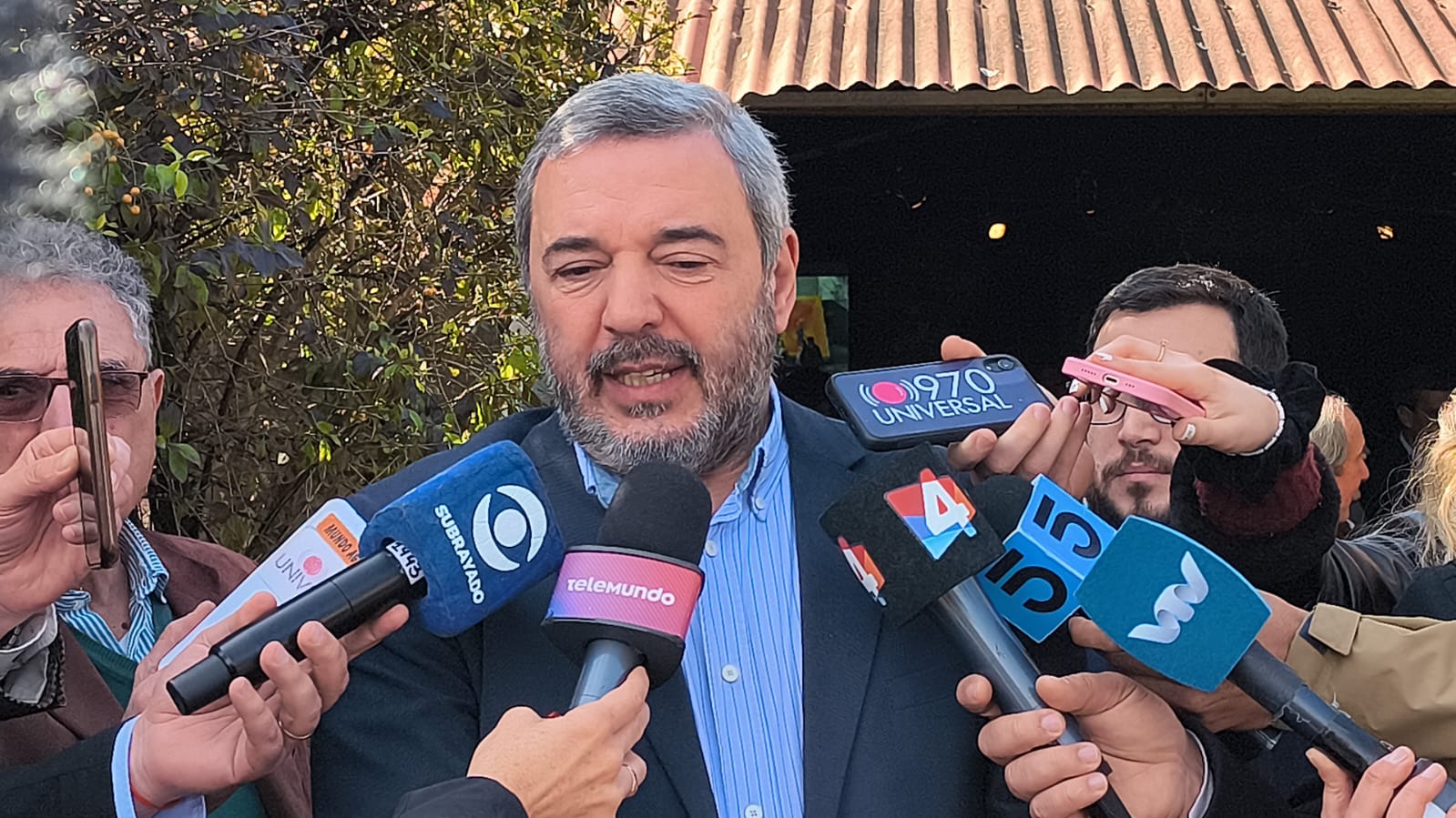 Intendente de Montevideo Mario Bergara