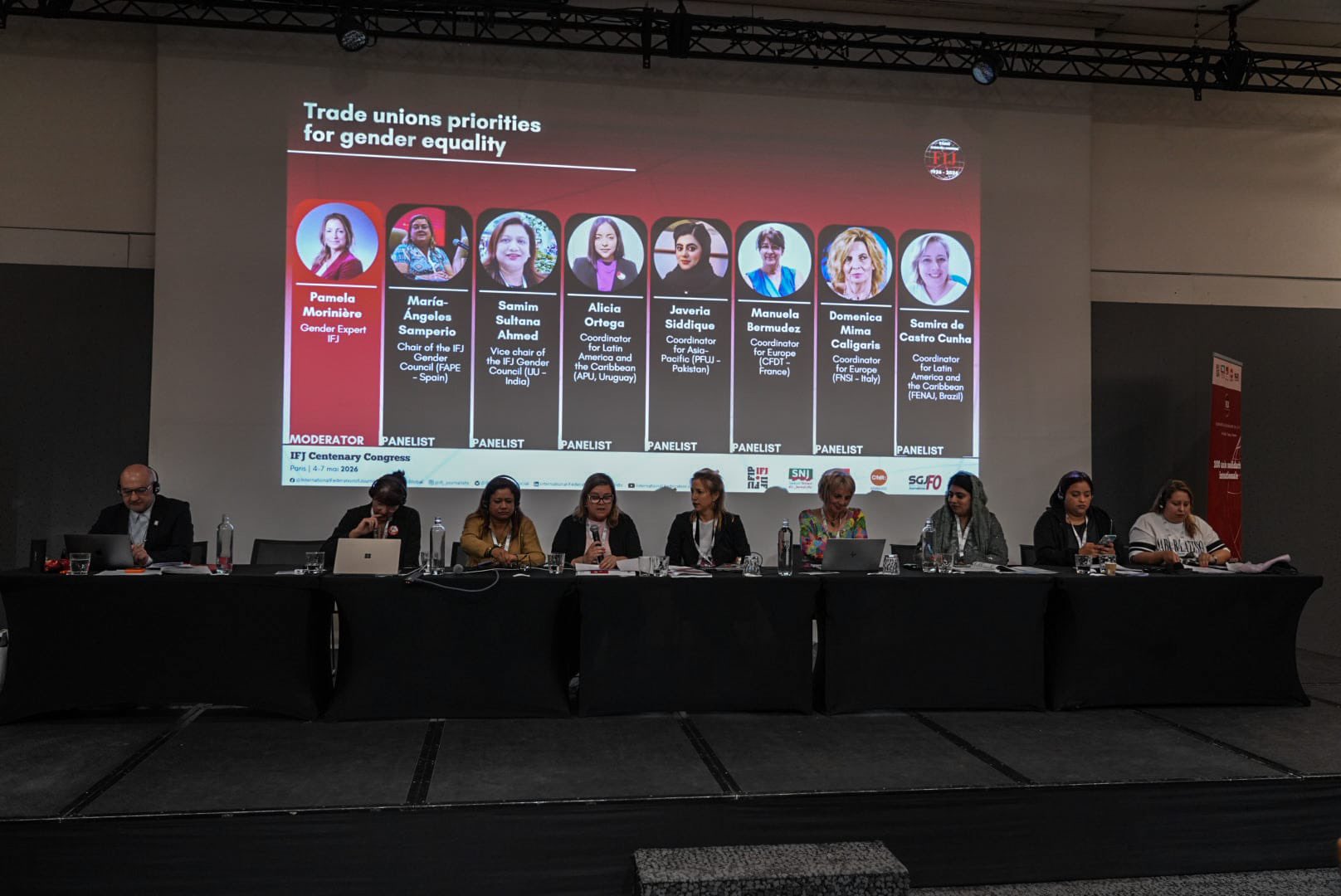 América Latina llevó su agenda de género al centro del debate sindical en la FIP