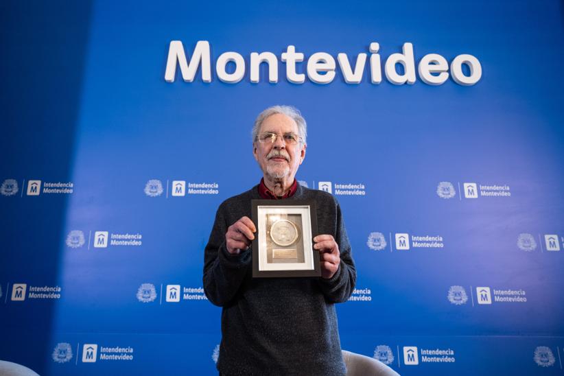 Eduardo Fernández fue declarado Ciudadano Ilustre de Montevideo