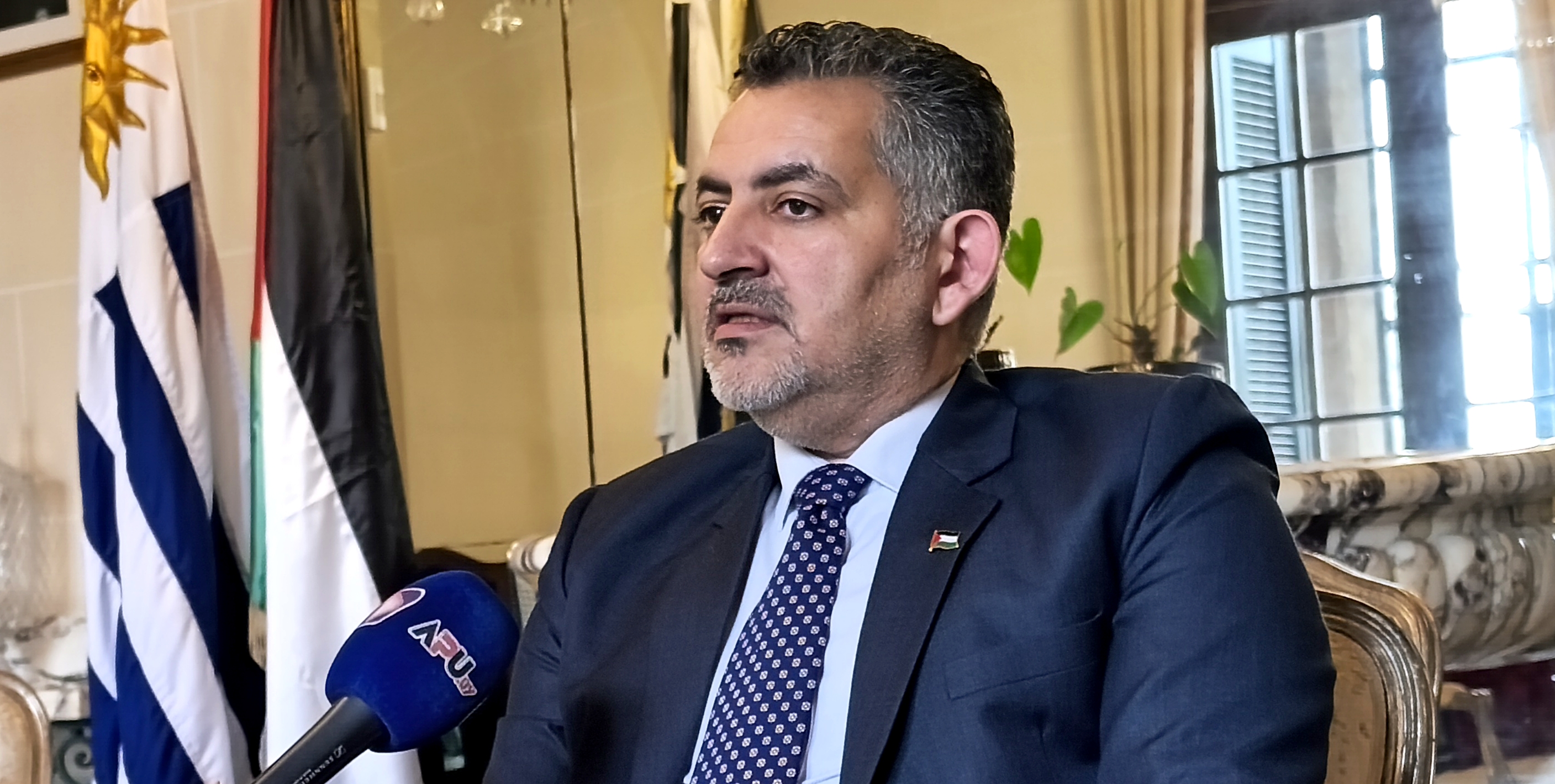 Ahmad Al-Sweis Embajador de Palestina en Uruguay 