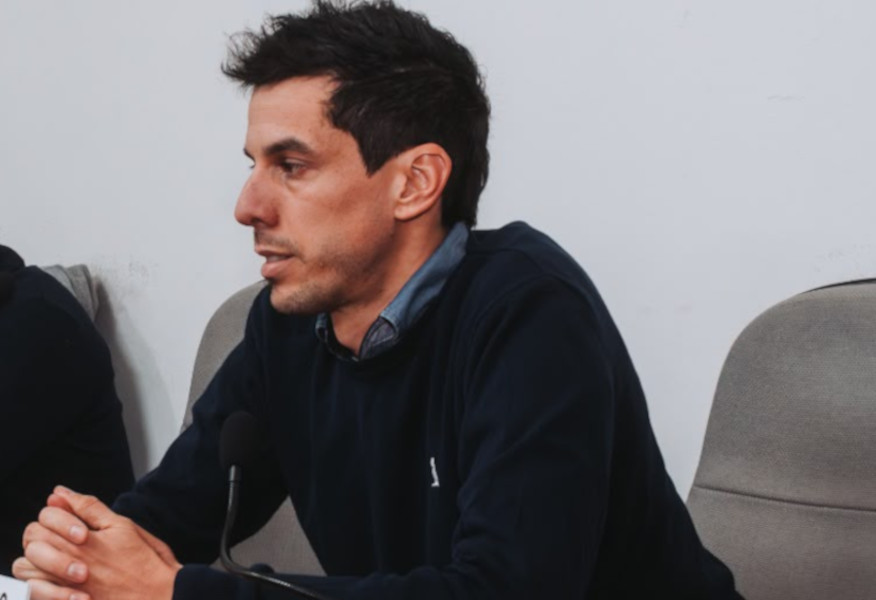 Edil del Frente Amplio Damián Alonso