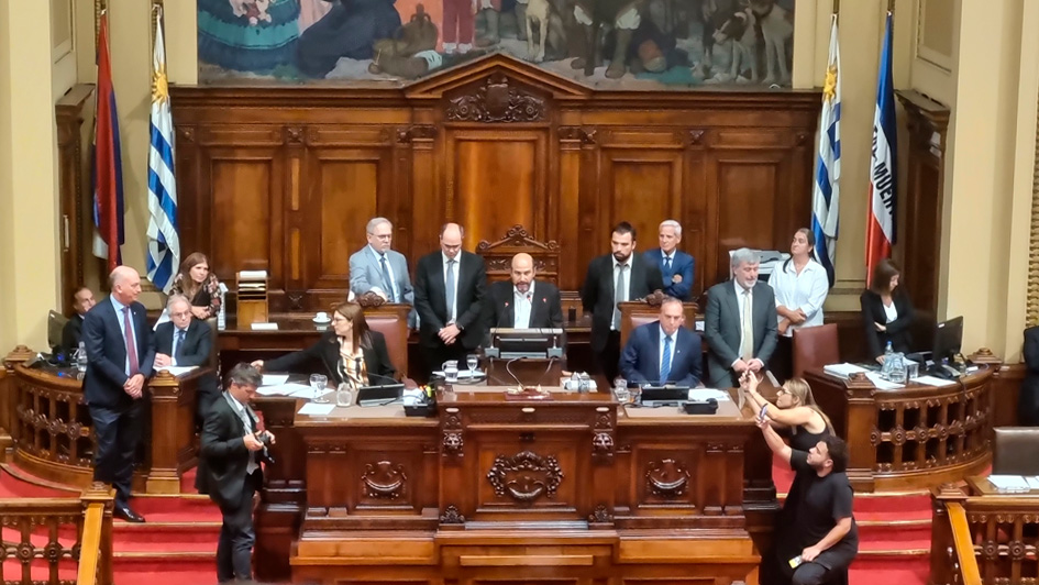 El presidente de la Cámara de Representantes, Sebastián Valdomir. Foto: Victoria Camboni