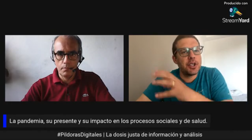 En diálogo con el Dr Pedro Curi Hallal