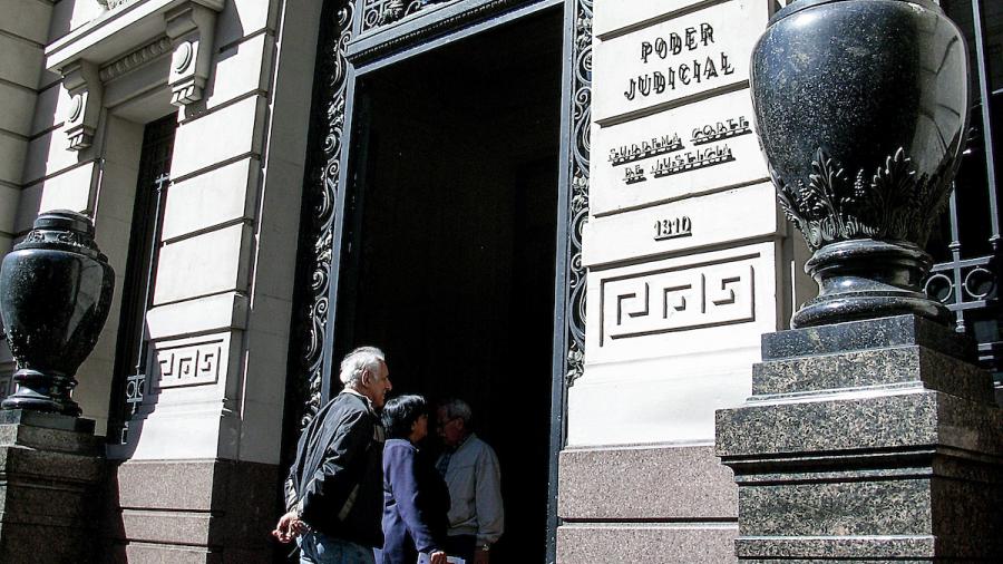 Fachada de la Suprema Corte de Justicia