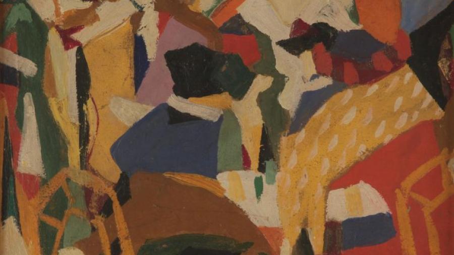 Rafael Barradas en Barcelona, 1913. 