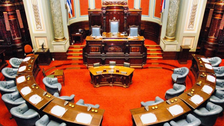 Foto Sesión del senado 