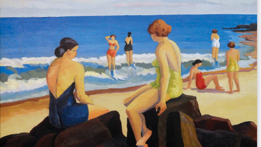 Bañistas. Petrona Viera