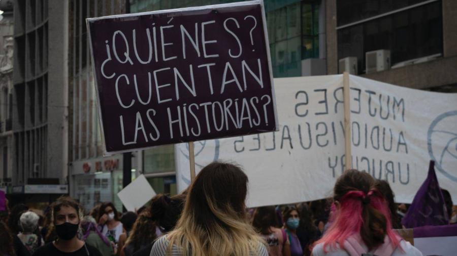 Marcha feminista Uruguay
