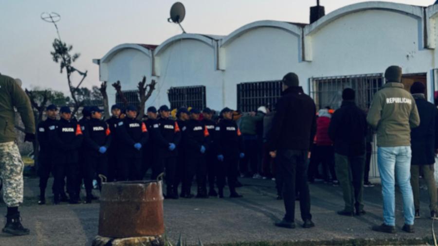 Piedra de los Indios durante requisa 2024