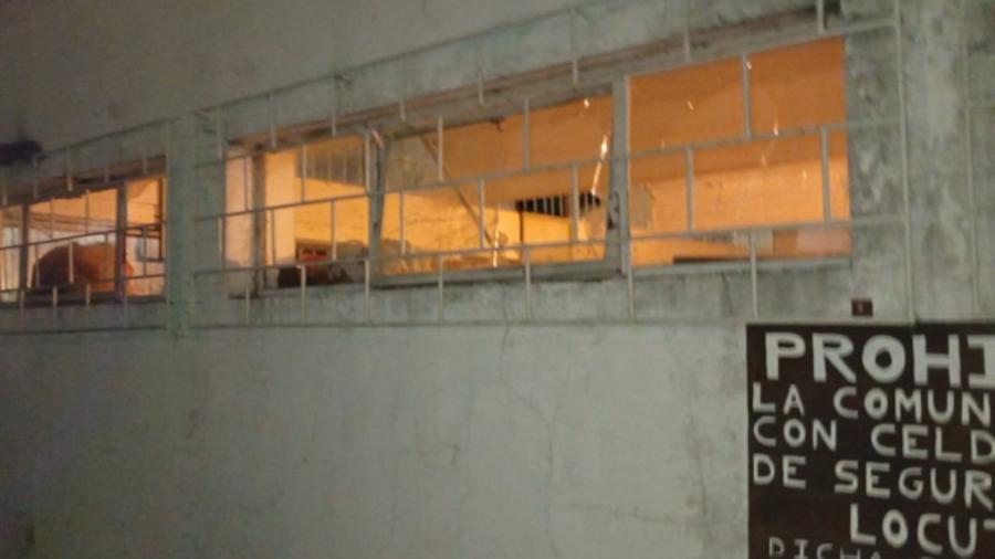 El pabellón donde se desató el motín (Foto MI)