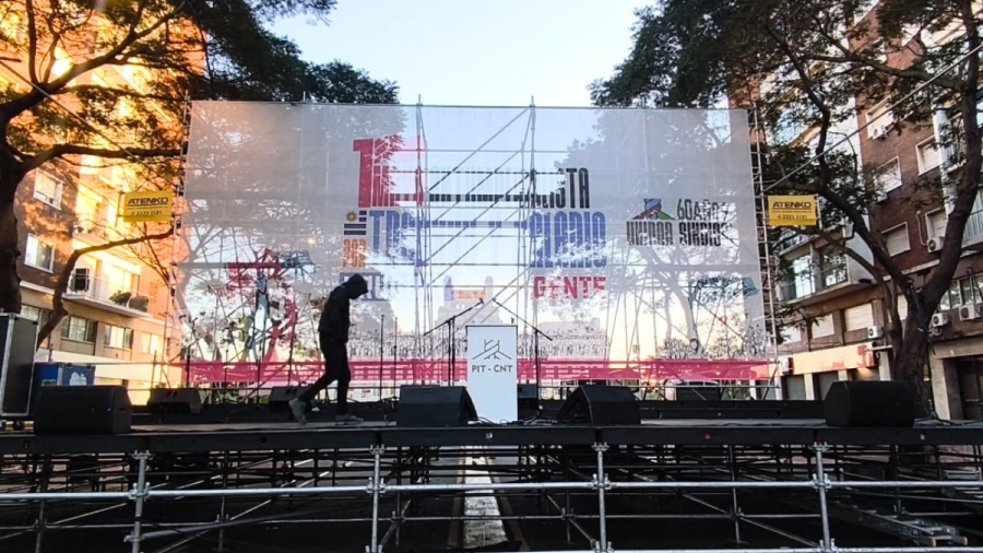 APU transmite en vivo el acto del 1° de mayo del PIT-CNT