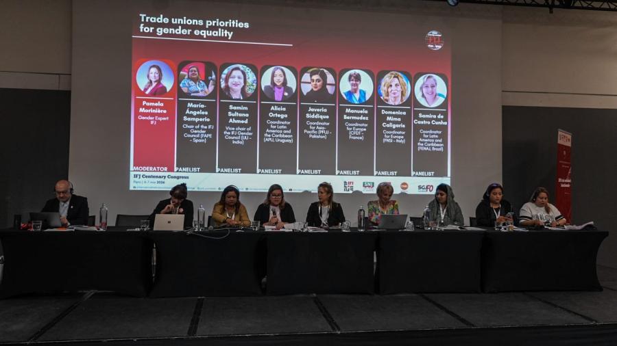 América Latina llevó su agenda de género al centro del debate sindical en la FIP