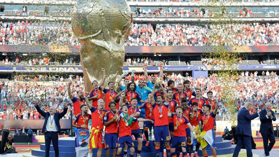 España Campeón. Gentileza EFE