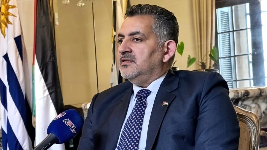 Ahmad Al-Sweis Embajador de Palestina en Uruguay 