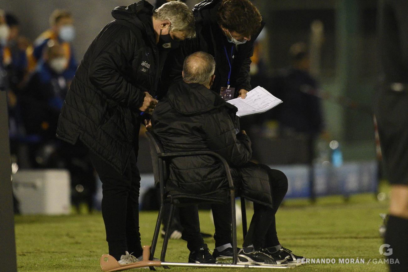 Oscar Tabárez Foto: Fernando Morán. 