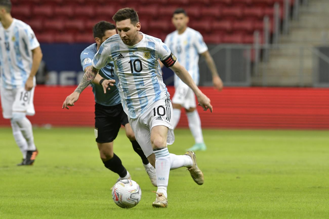 Lionel Messi de gran performance. 