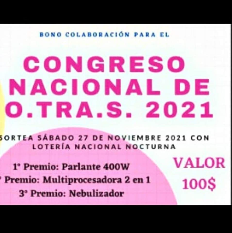 Sorteo para colaborar con el congreso
