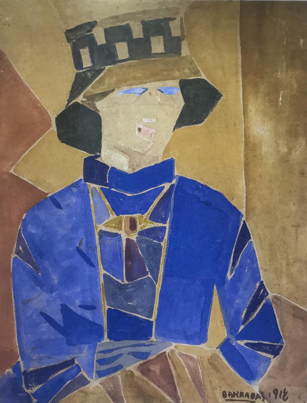 Manolita. Rafael Barradas. Hombre Flecha. MALBA, Buenos Aires