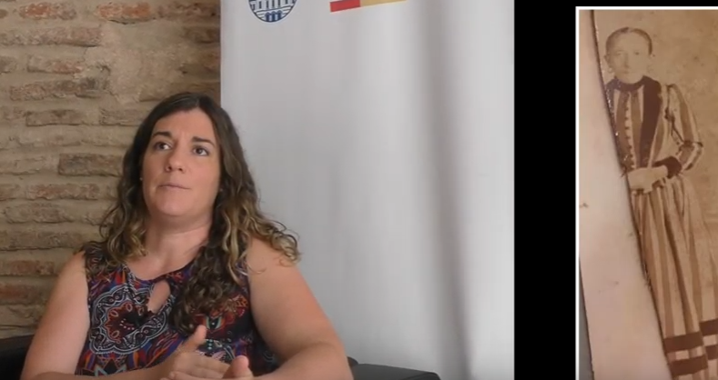 Dra. Maria Laura Osta en la Facultad de Información y Comunicación. UDELAR