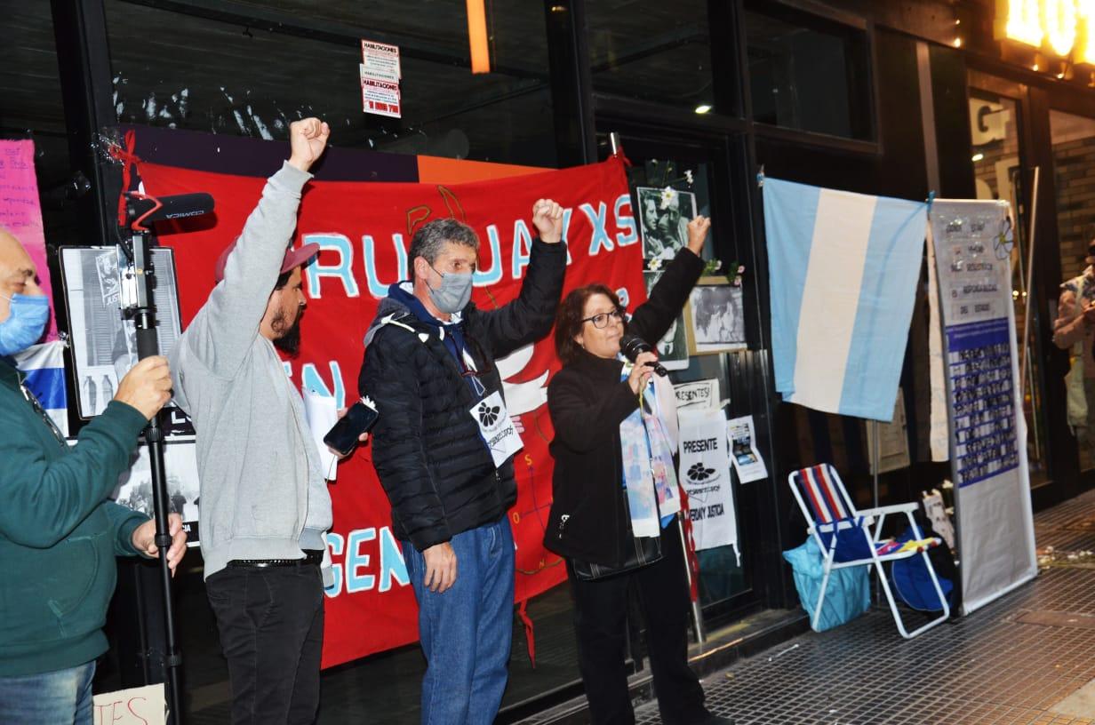 20 de Mayo en Buenos Aires frente al Hotel Liberty