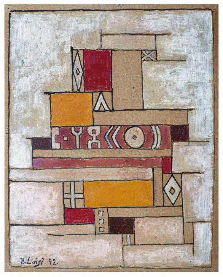 Obra al oleo de Berta Luisi