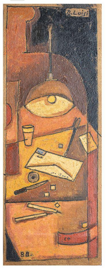 Obra al oleo de Berta Luisi