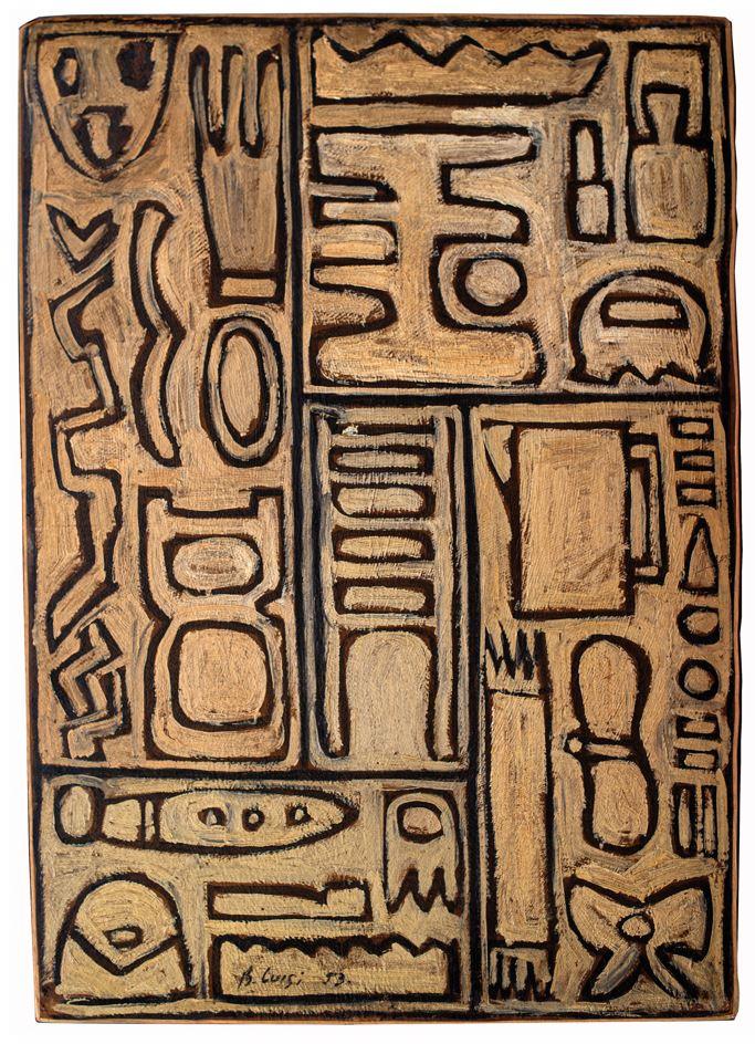 Obra al oleo de Berta Luisi