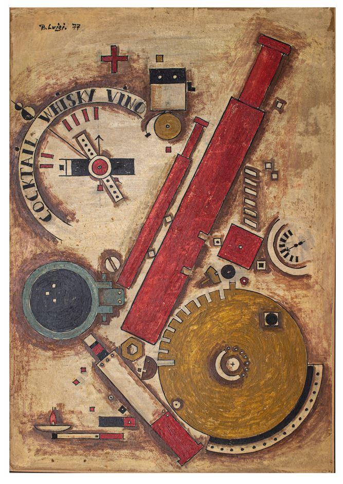 Obra al oleo de Berta Luisi