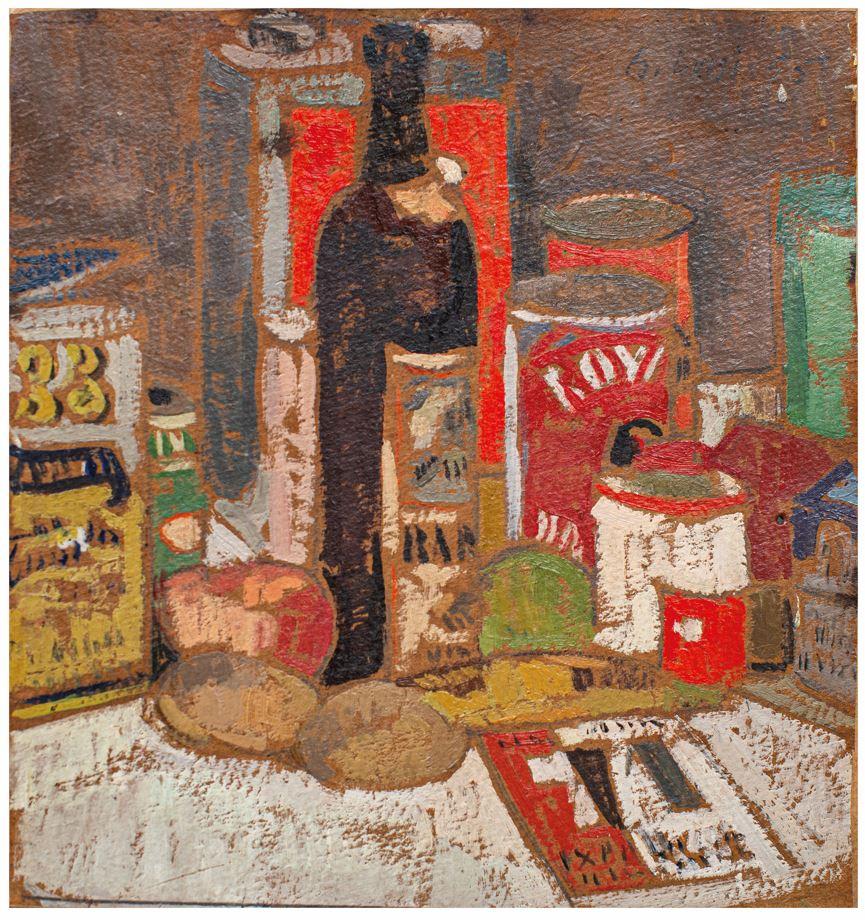 Obra al oleo de Berta Luisi