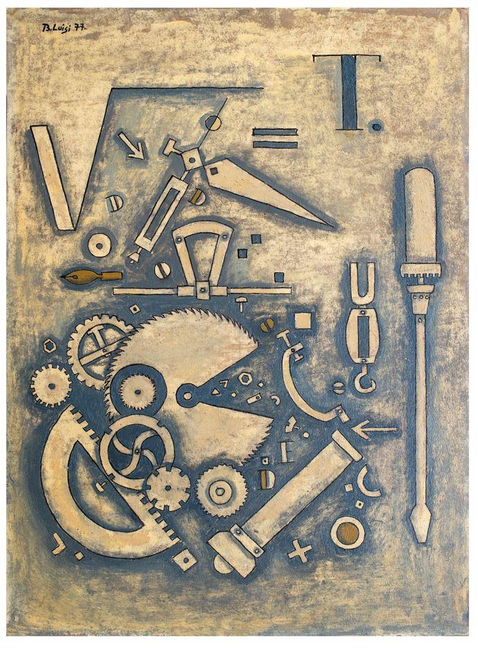 Obra al oleo de Berta Luisi