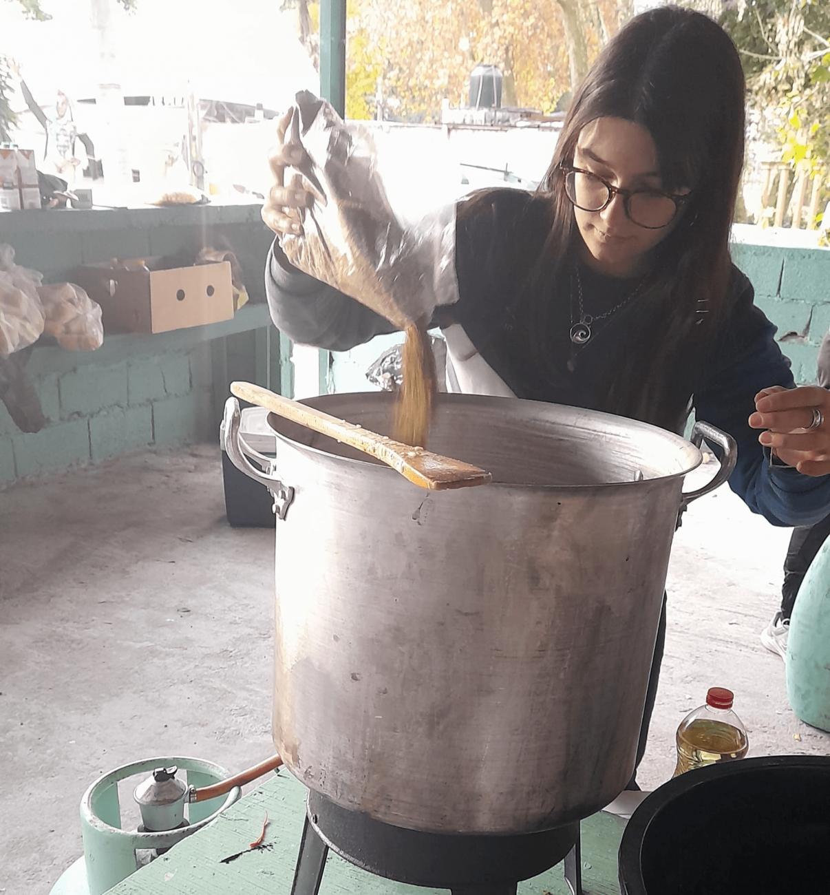 Olla popular-Granito de Arena Foto: Camila Colman